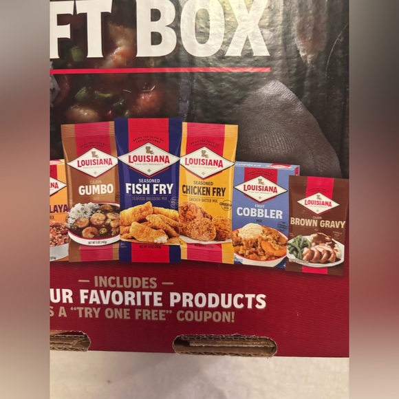 Louisiana Fish Fry Cajun Cooking Gift Box NWT - Picture 5 of 6